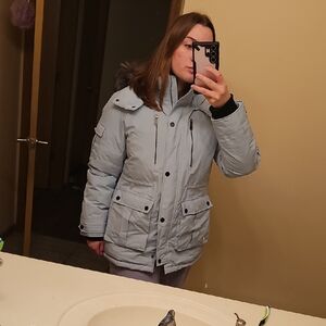 Women's Sky Blue Ski Jacket